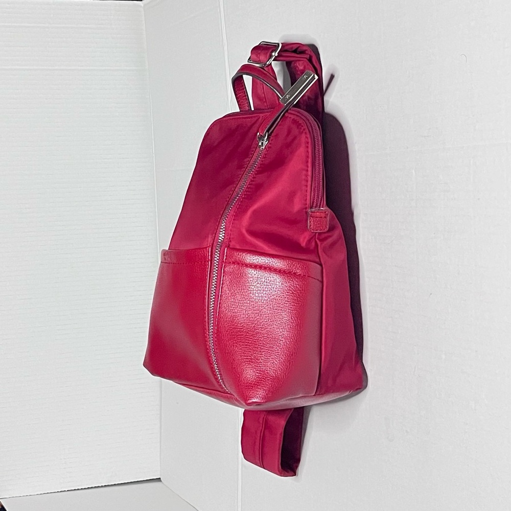 Tutilo Cherry Red Slingback Backpack - image 8